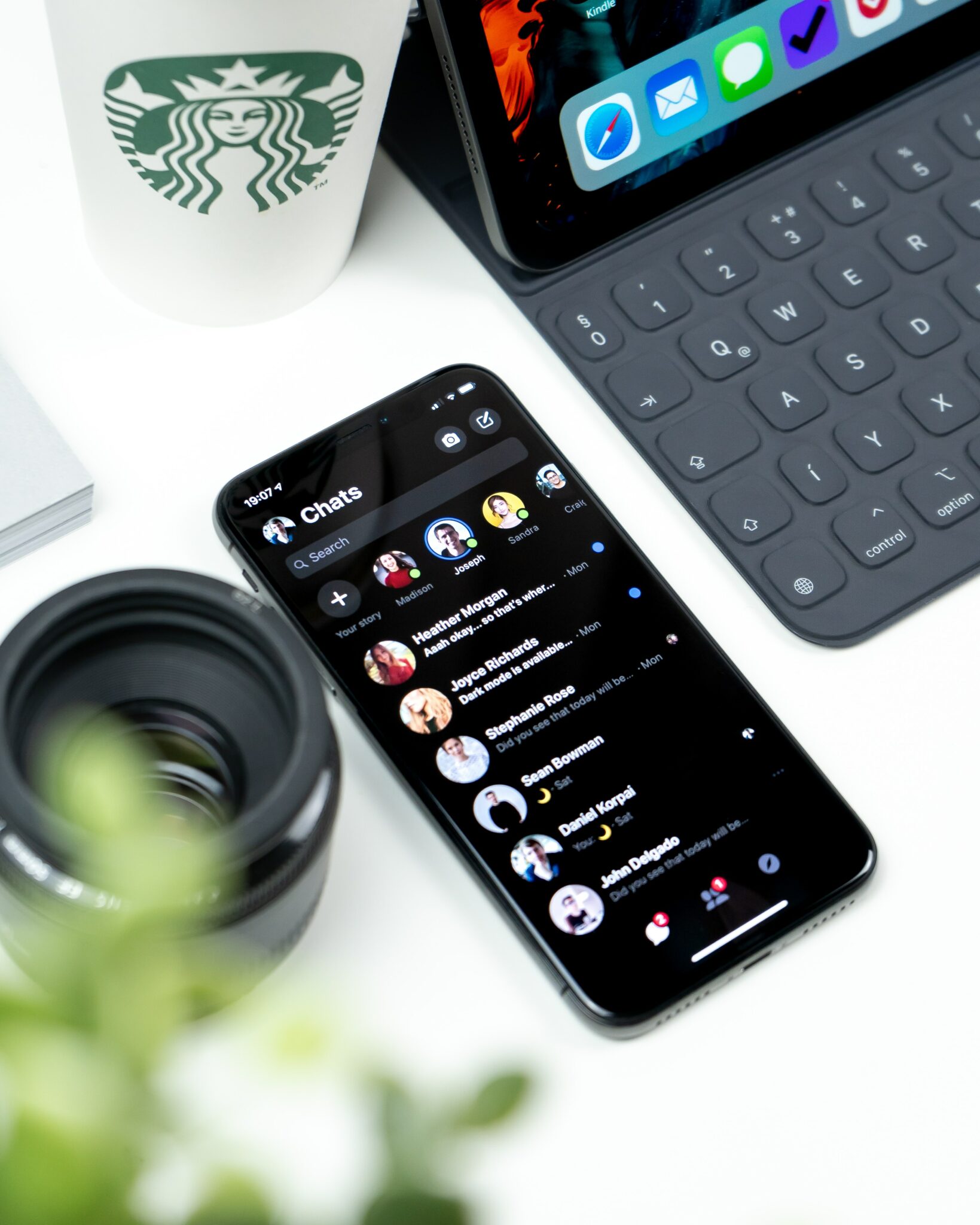 Using The Mobile App: Conversations