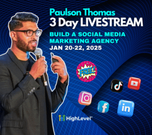 Free 3-Day Workshop: Build Your Social Media Marketing Agency with HighLevel (Jan 20–22)