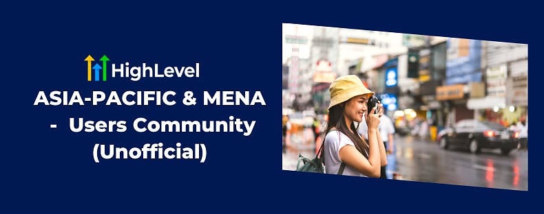 highlevel asia-pacific & MENA Users Community