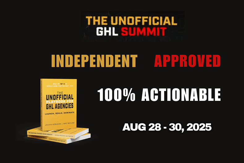 The Unofficial GHL Summit 2025 – Aug 28-30, 2025