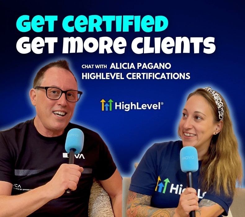 AI certification badge for GoHighLevel training