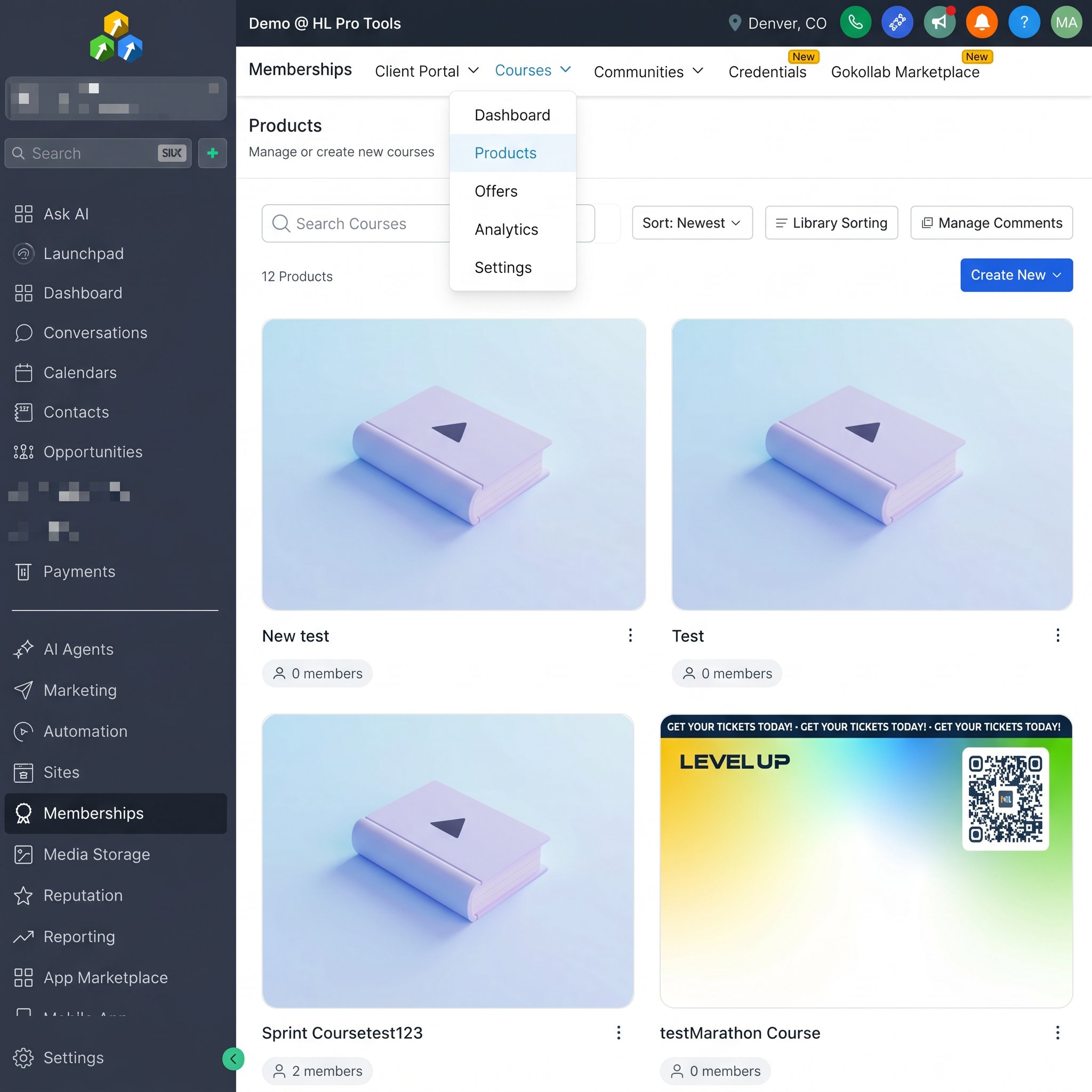 Adding a new module to a HighLevel course