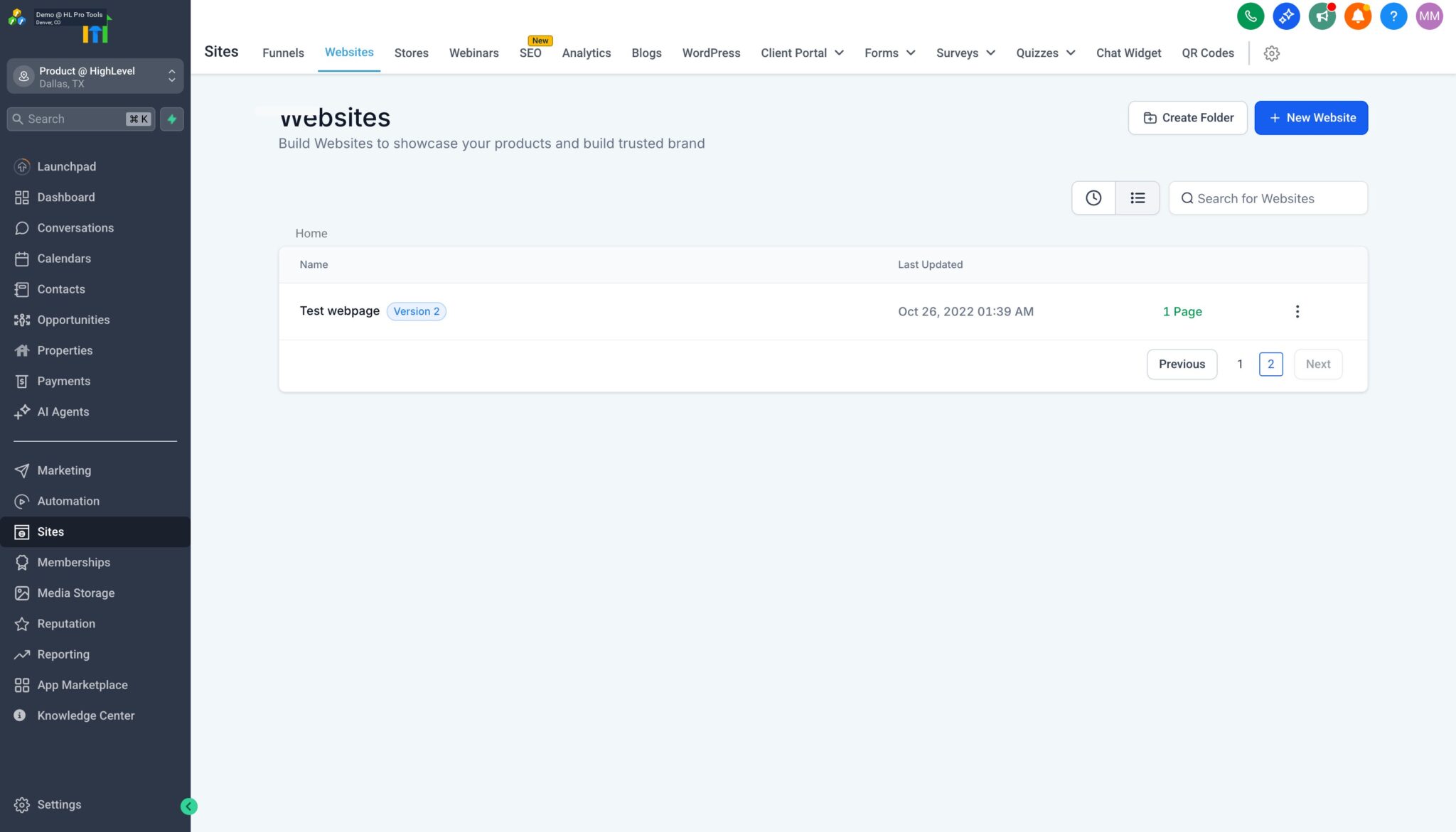 GoHighLevel Unified Inbox