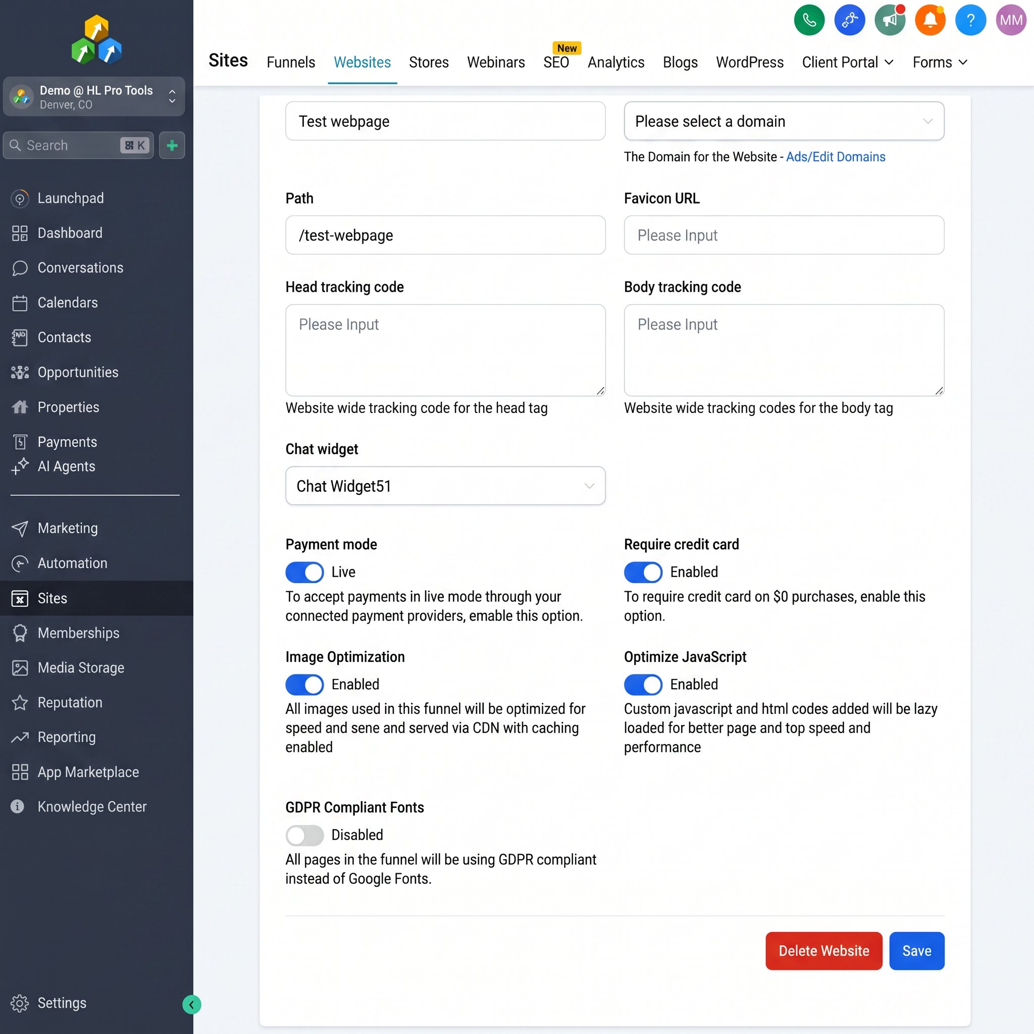 GoHighLevel Workflow Builder