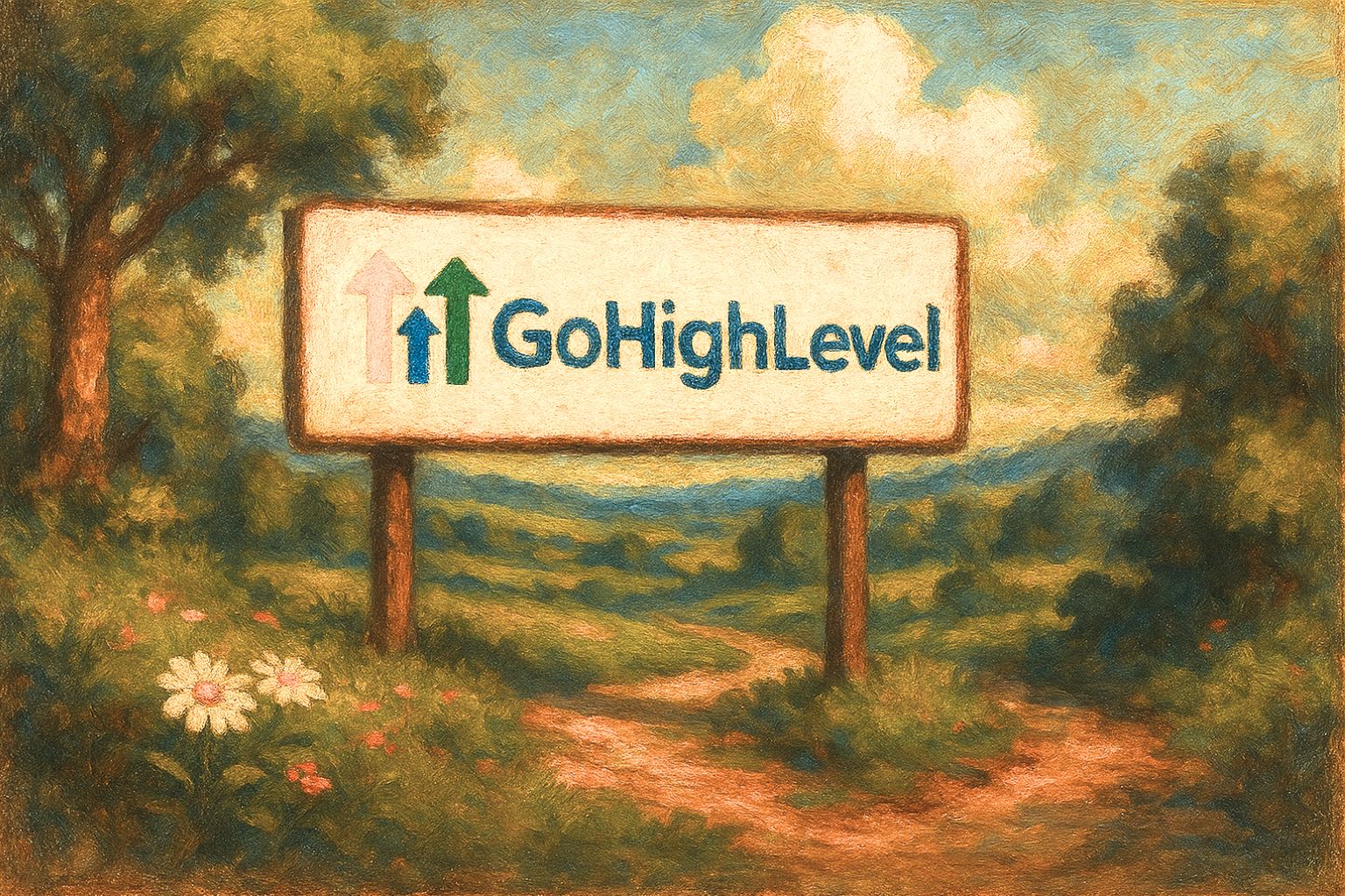 oil painting on canvas.