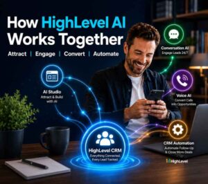 How GoHighLevel’s AI Tools Work Together to Attract, Engage, Convert, and Automate Your Business