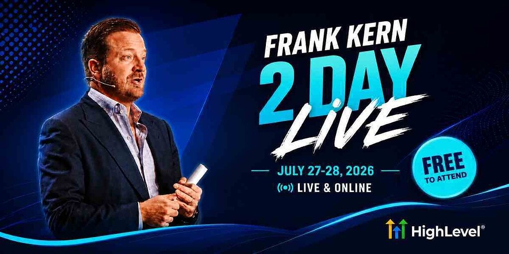 Frank Kern GoHighLevel Workshop